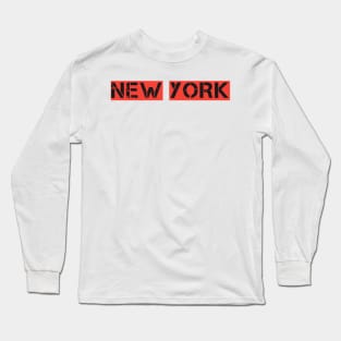 NEW YORK Long Sleeve T-Shirt